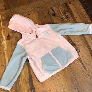 North Face Fleece jacket for baby girls.